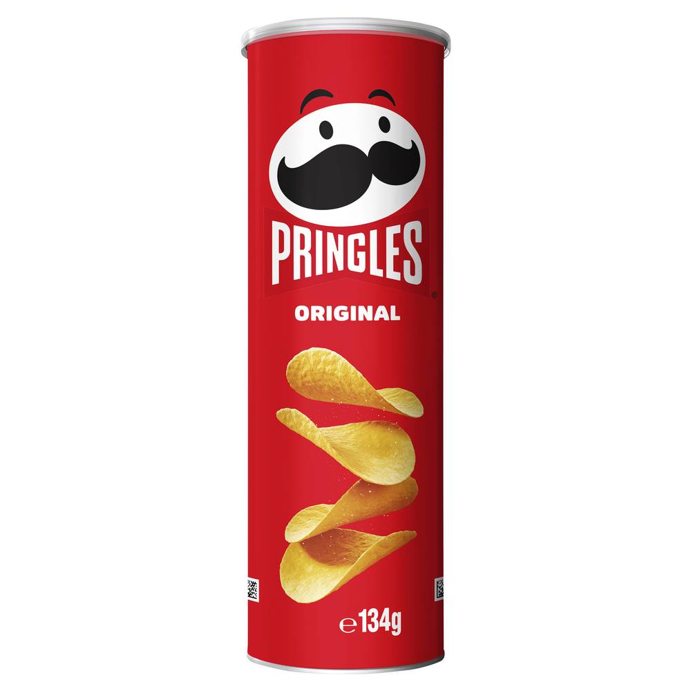 Pringles Original Salted Stacked Potato Chips 134g