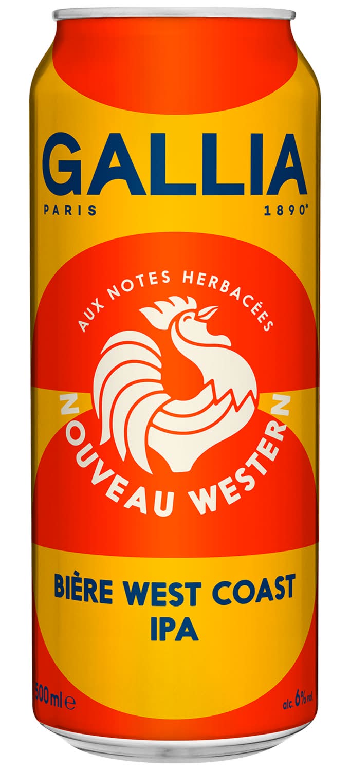 Gallia Paris - Bière blonde ipa de la côte ouest (500ml)