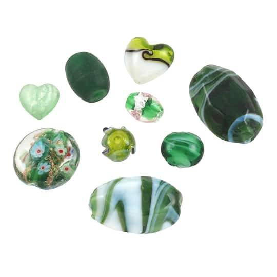 Mixed Lampwork Glass Craft Beads By Bead Landing