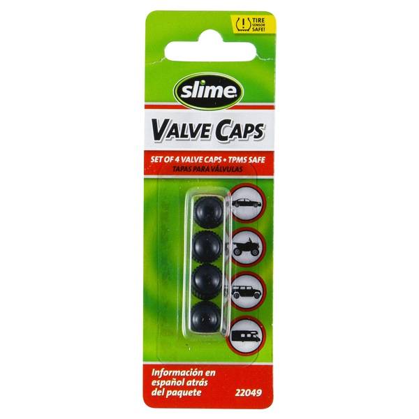 Slime Valve Caps, Black (4 pc)