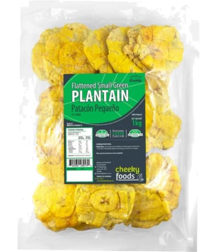 Cheeky Foods Flattened Small Green Plantain (1kg)