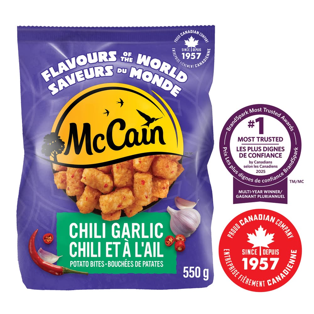 McCain Potato Bites, Chili Garlic (550 g)