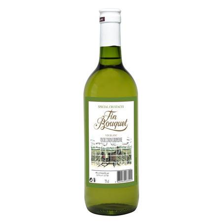 Vin blanc vin de table Fin Bouquet - la bouteille de 75cL