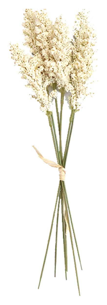 Artificial Flower White 30cm White Lavender