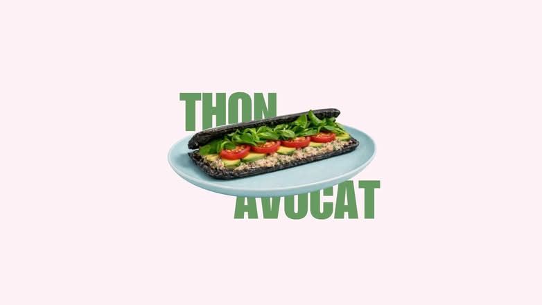 HEY THONTON! (Sauce Pesto Maison, Mousse de Thon, Avocat, Tomate, Mâche, Aneth)