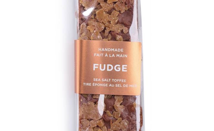 Sea Salt Toffee Fudge