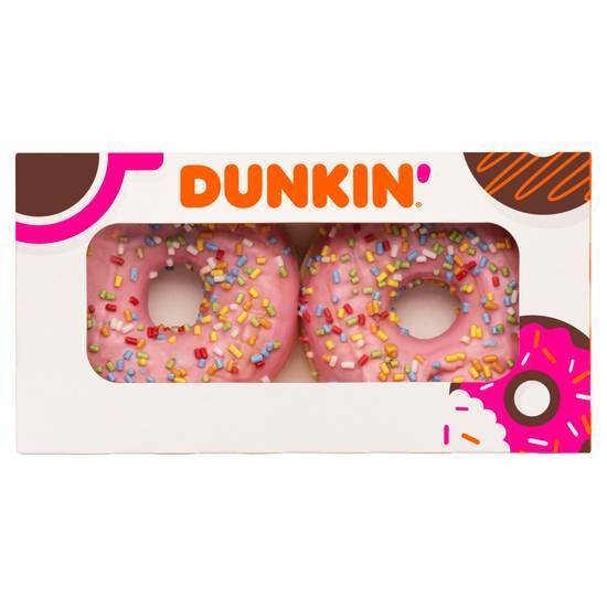 Dunkin Donuts Strawberry Sprinkle 2 pack