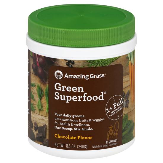 Amazing Grass Chocolate Flavor Green Superfood