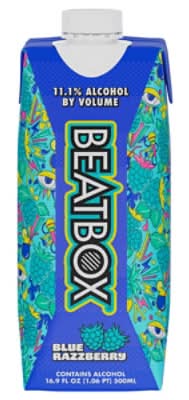 BeatBox Alcohol Beverage, Blue Razzberry (16.9 fl oz)