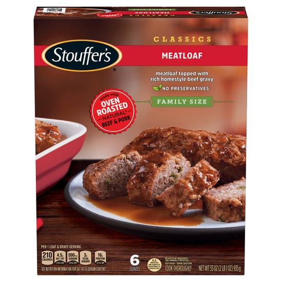 Stouffer's Family Size Meatloaf Meal (6 ct)