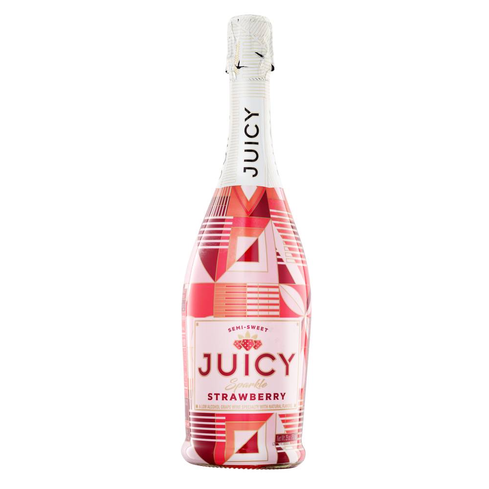 Juicy Sparkle Strawberry Sparkling White Wine (750 ml)