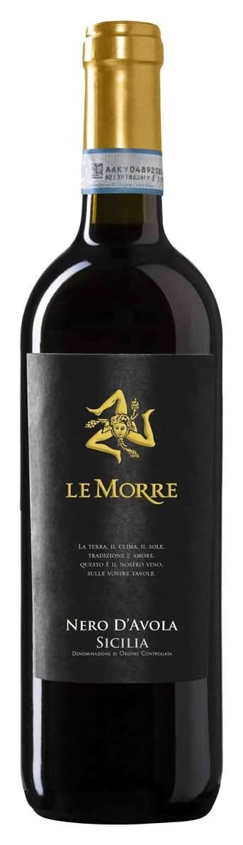 Italie Sicile Le Morre Nero D''avola 75cl