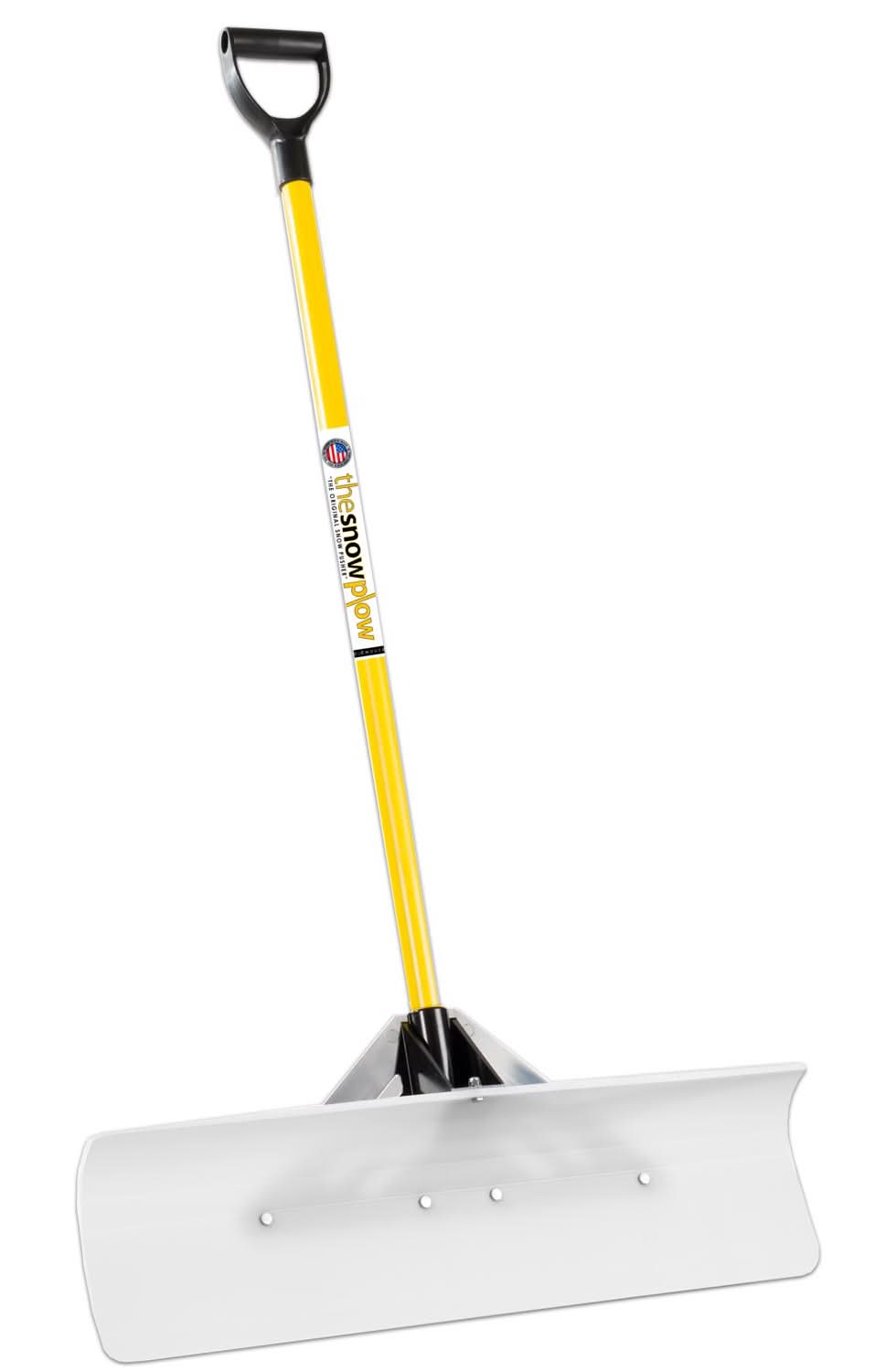 The Snowplow The Original Snow Pusher 30 In. W X 56 In. L Uhmw Snow Pusher