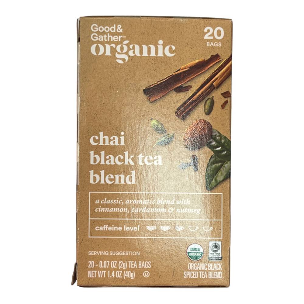 Organic Chai Black Tea - 20ct - Good & Gather™