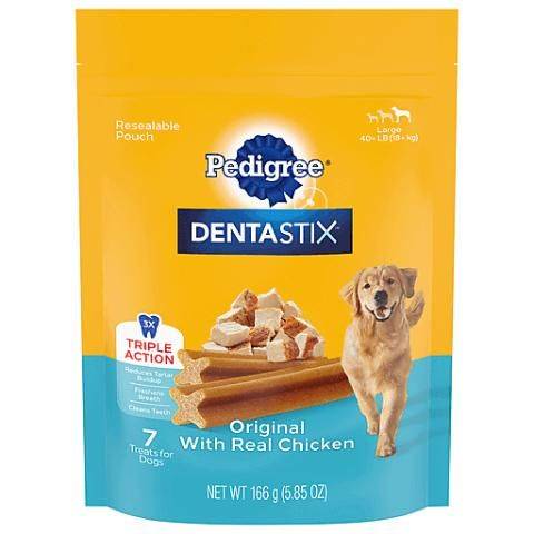 Pedigree DENTASTIX Large Dog Treats Original 5.85oz