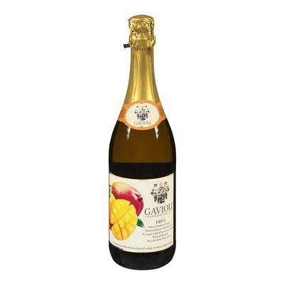 Gavioli jus pétillant de raison à saveur de mangue (750ml) - mango flavoured sparkling grape juice (750 ml)