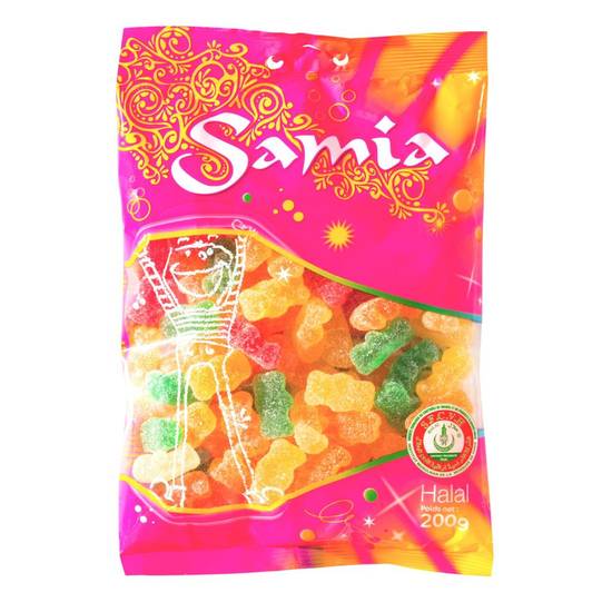 Bonbons oursons halal Samia 200g