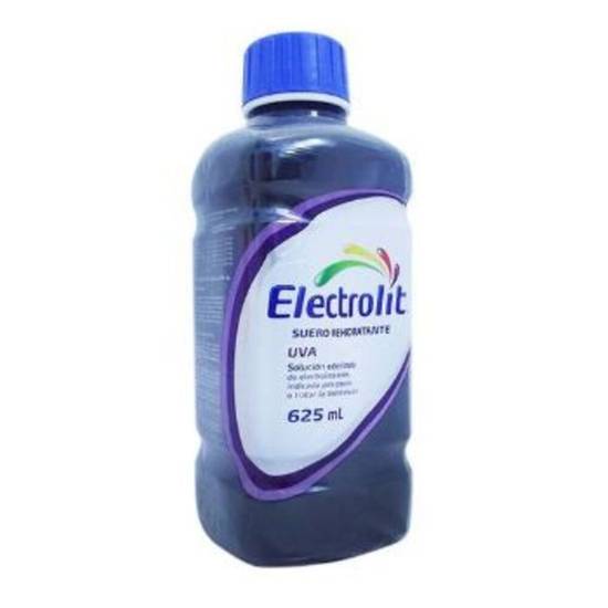 Electrolit suero rehidratante sabor uva (botella 625 ml)