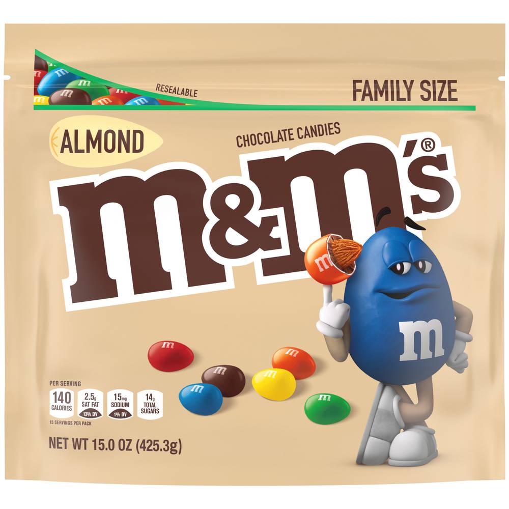 M&M's Almond Chocolate Candies (15 oz)