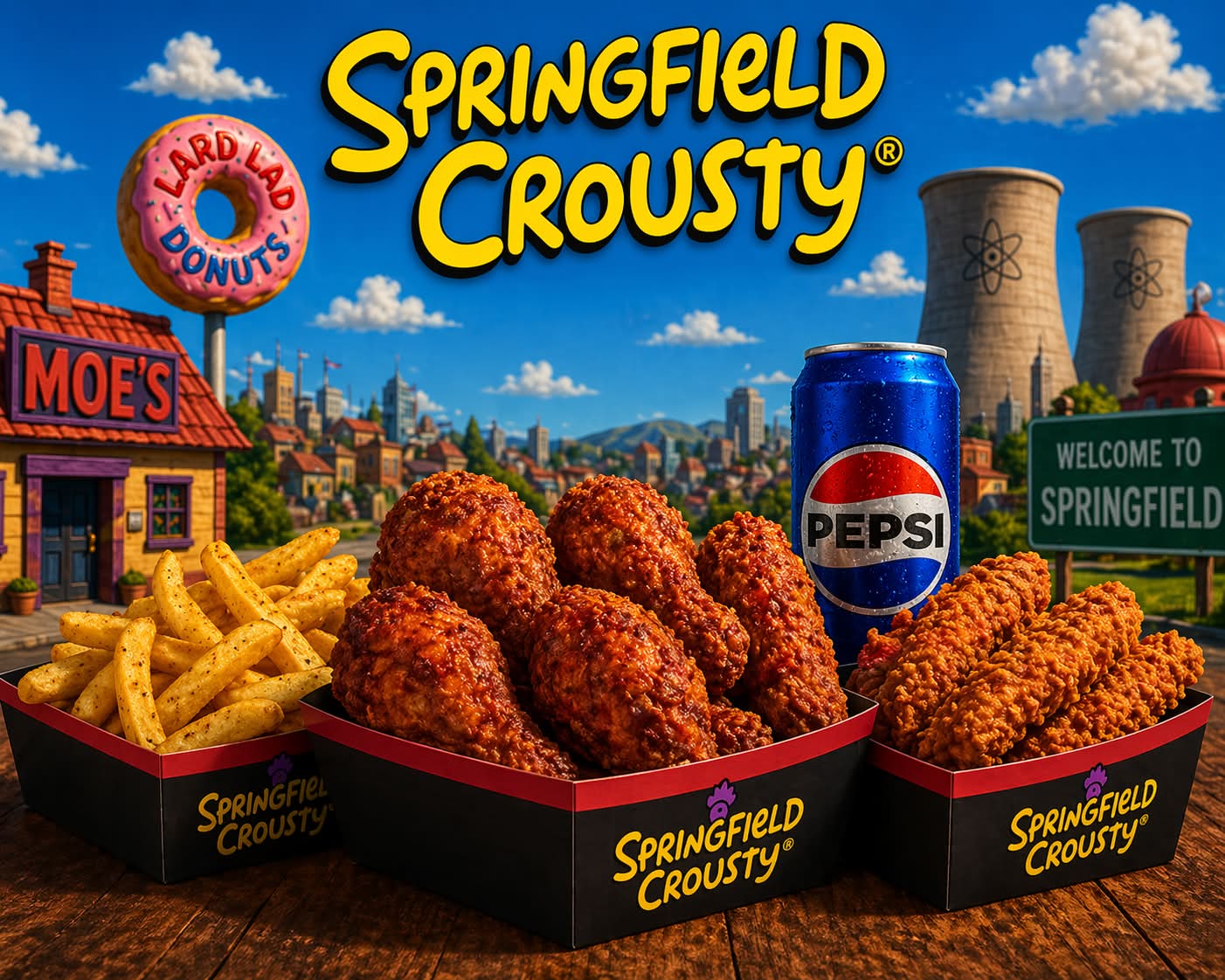 MENU 5 WINGS + 2 FILET TENDERS 🍗🍟🥤