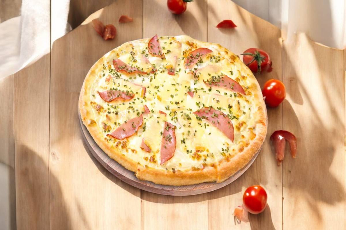 🍕🍶Pizza Contadino 🧀🥓