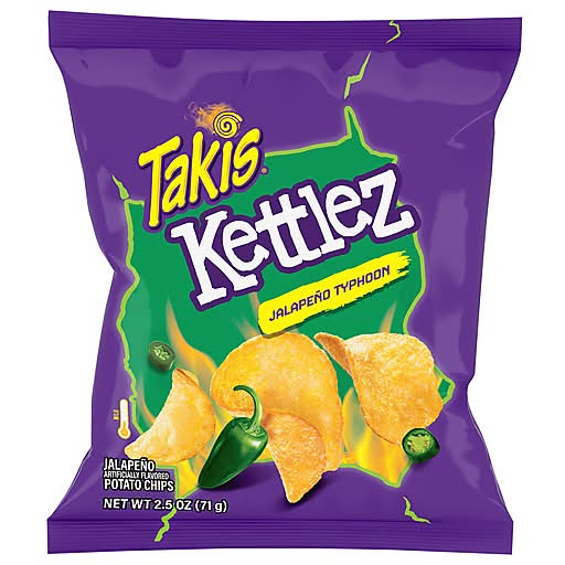 Takis Kettlez Jalapeno Typhoon Potato Chips