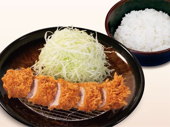 丸太ヒレかつ定食