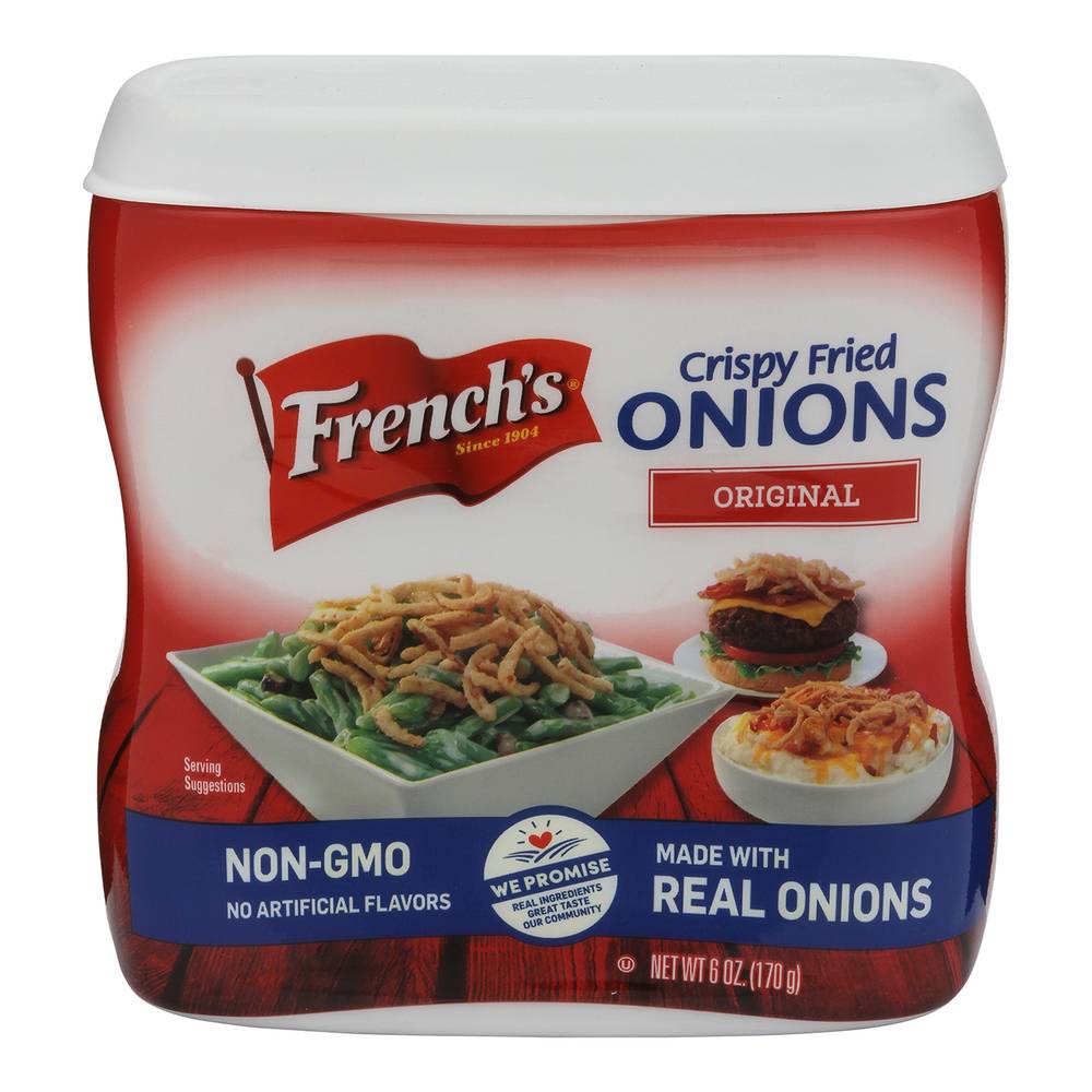 French's Original Flavor Cispy Fried Onions (6 oz)