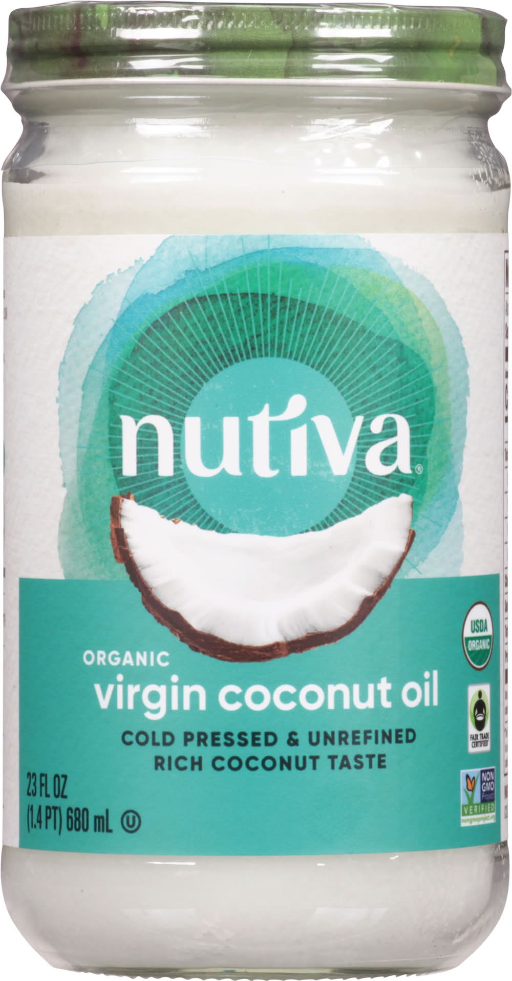 Nutiva Organic Virgin Coconut Oil (23 fl oz)