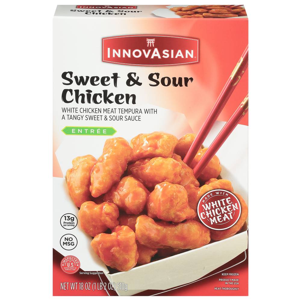 InnovAsian Sweet & Sour Chicken Entree (1.12 lbs)