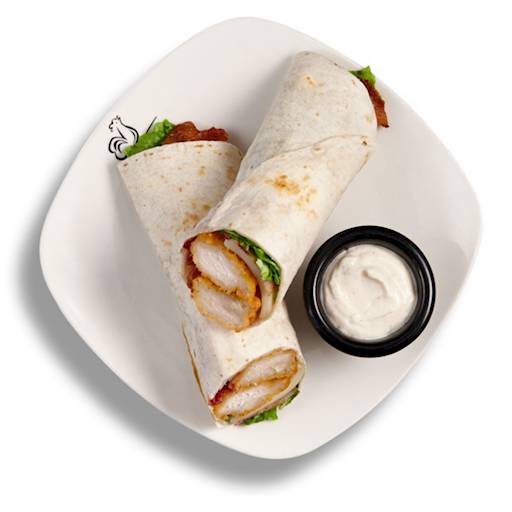 Wrap au poulet croustillant seul / Crispy Chicken Wrap (Solo)