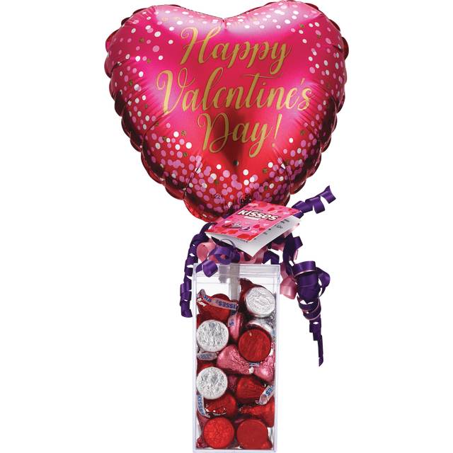 Valentine Balloon with Kisses, 7.04 oz
