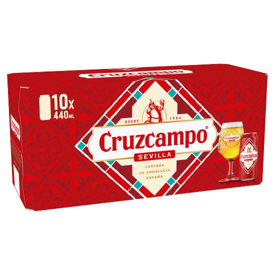 Cruzcampo Sevilla 10 X 440ml