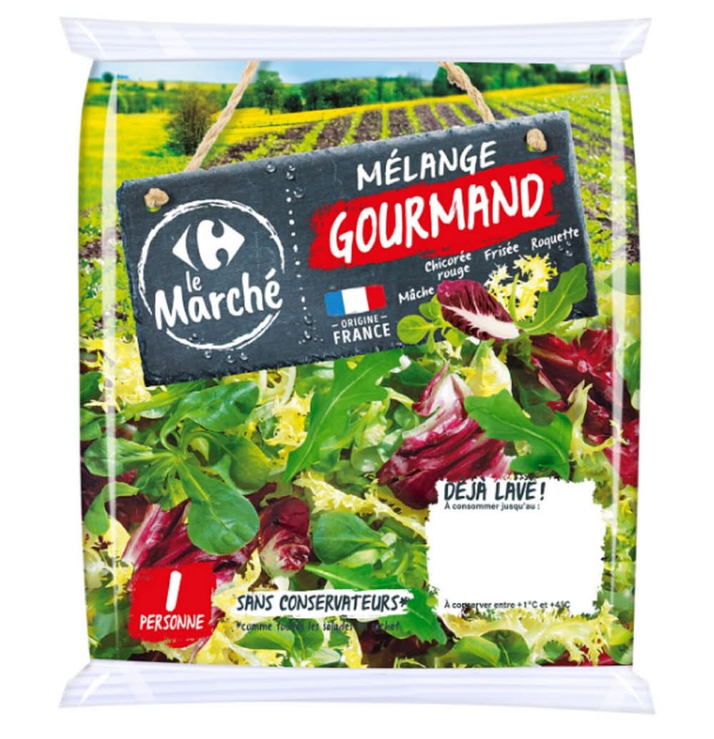 Carrefour Le Marché - Salade mélange gourmand (70g)