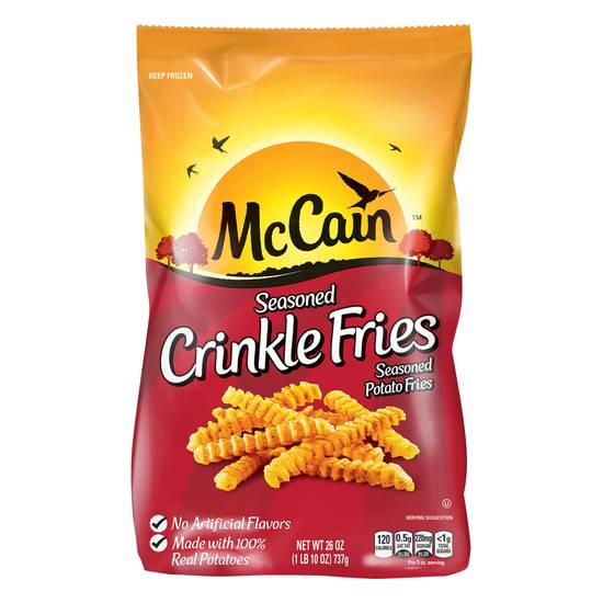 Mccain Seasoned Crinkle Potato Fries
