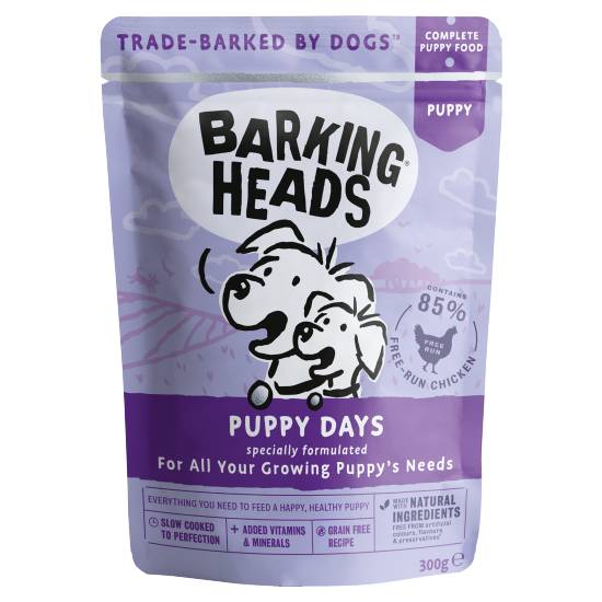 Barking Heads Puppy Days Complete Wet Dog Food