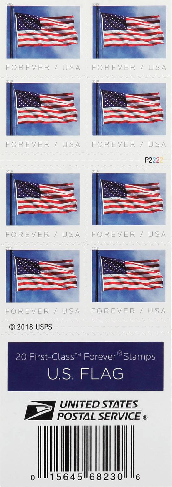 Forever Flag Stamp Book - 20ct, Shop