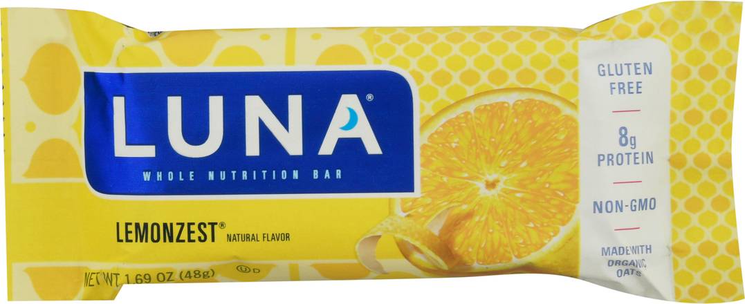Luna Lemonzest Nutrition Bar