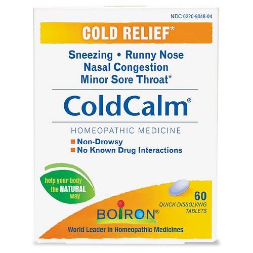 Boiron Coldcalm Homeopathic Cold Medicine - 60.0 ea