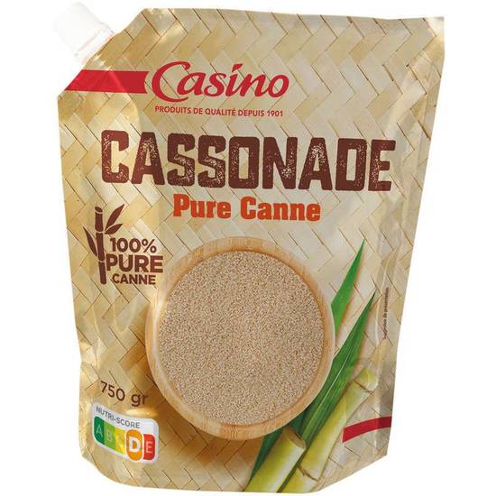 Casino Cassonade pure canne - Doypack - 750g