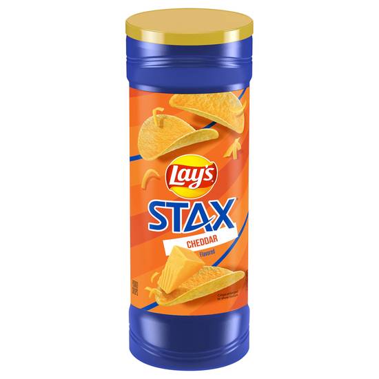 Lay's Stax Cheddar Flavored Potato Crisps