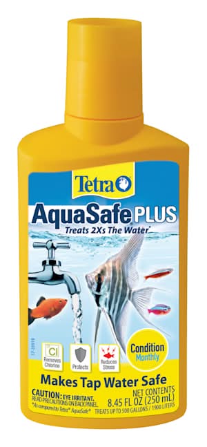 Tetra Aquasafe Plus Aquarium Water Conditioner and Dechlorinator (8.45 fl oz)