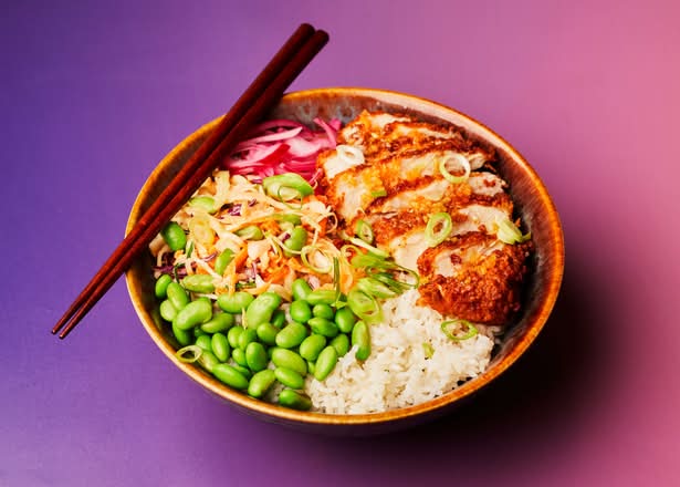 Honey Garlic Soy Rice Bowl