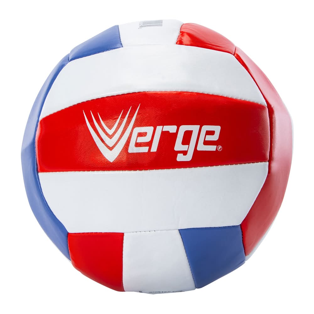 Verge® Official Size Volleyball Red Blue