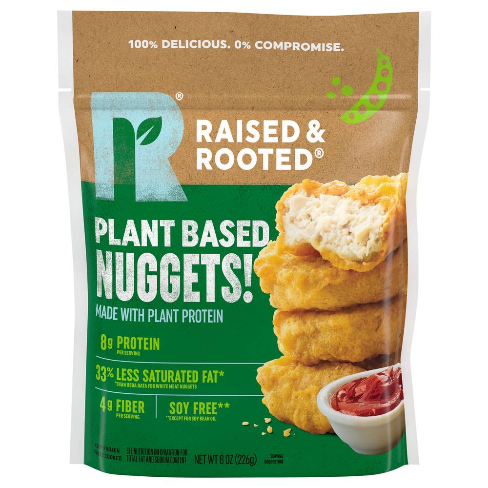 RAISED & ROOTED Plant Based Nuggets (8 oz)