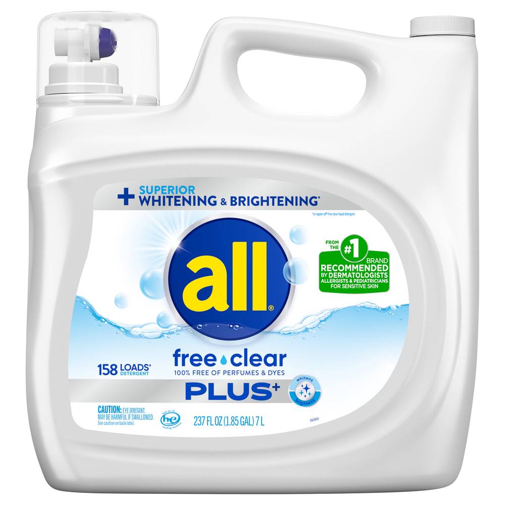 All Free & Clear Liquid Laundry Detergent (237 fl oz)