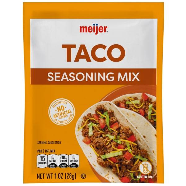Meijer Taco Seasoning Mix, 1 oz