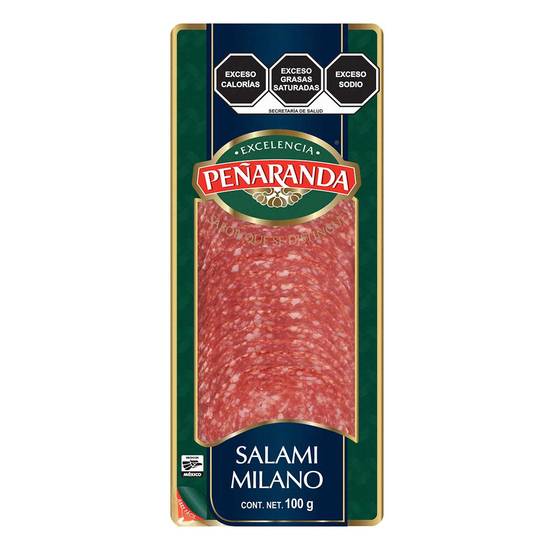 Peñaranda salami tipo milano (resellable 100 g)