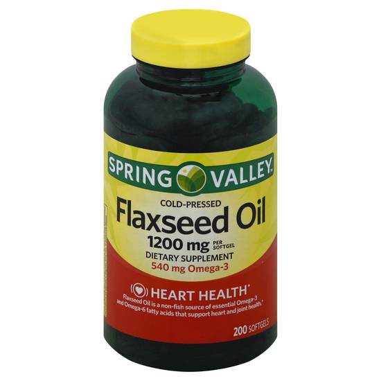 Spring Valley Cold Pressed Flaxseed Oil Delivery Near You Uber Eats 7476