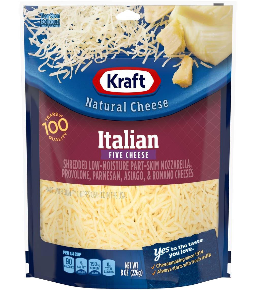 Kraft Italian Five Cheese (8 oz)